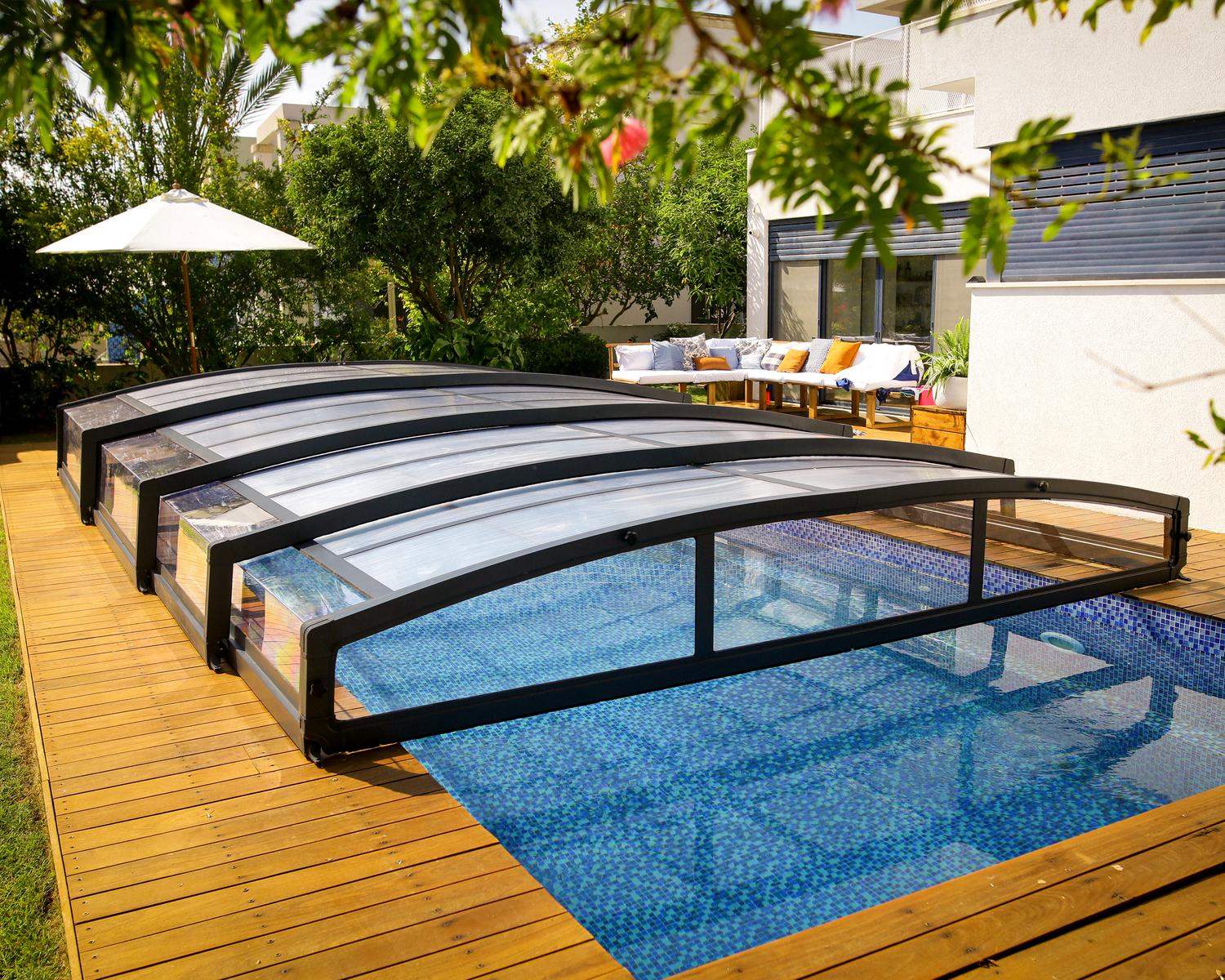 Palram-Canopia_Pool-Enclosure_Majorca_13x24_4x8_Grey_Main_4